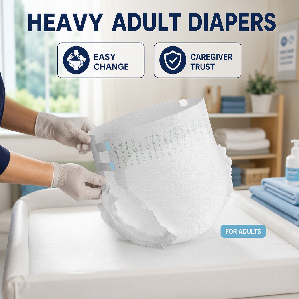 How to Evaluate Material Advantages in Heavy Adult Diapers
