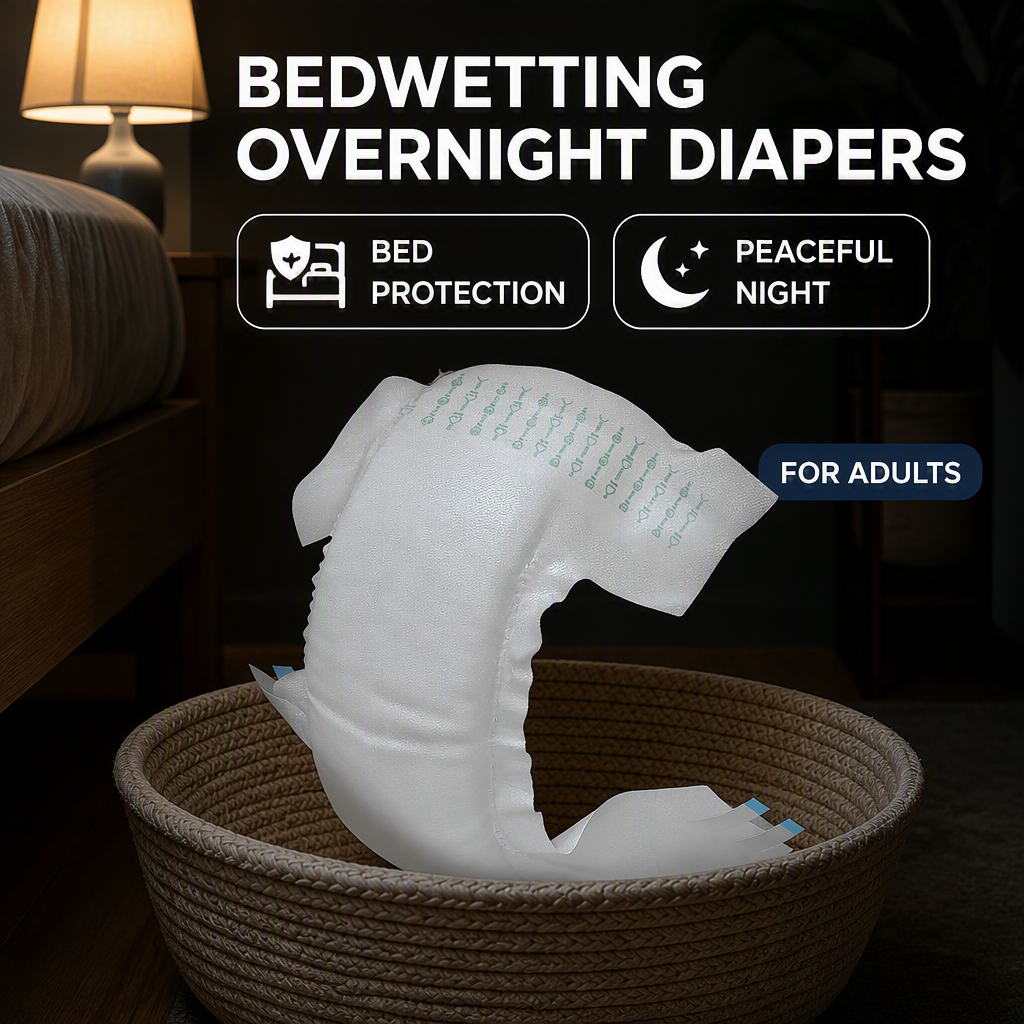 Bedwetting Overnight Diapers for Wholesale Buyers