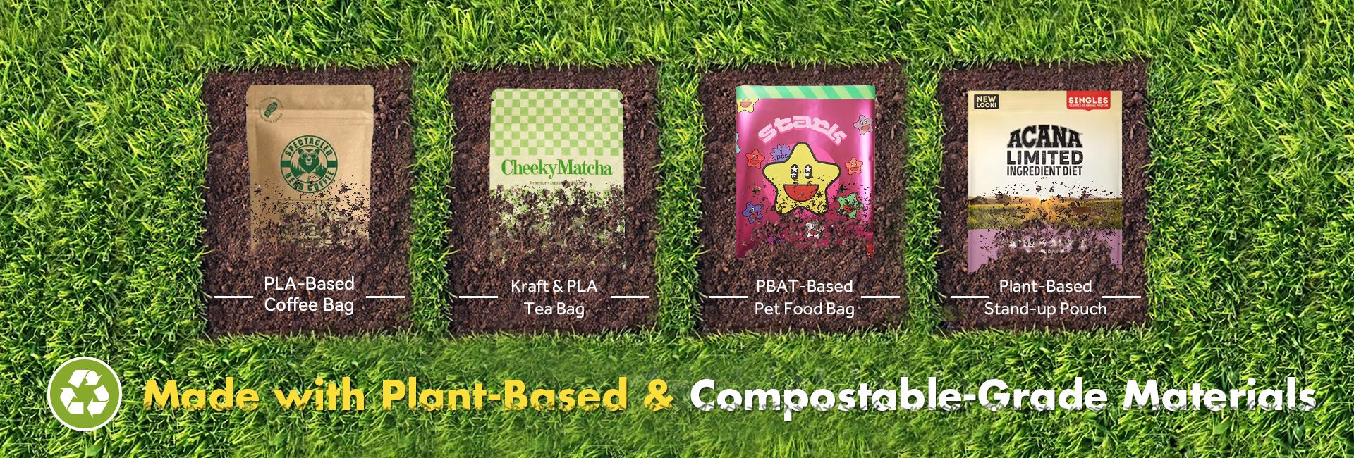 Eco-Friendly Compostable Packaging Pouches | QD XTD