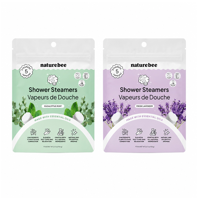Sachet resealable métallisé mat – sac plat de 14 × 17 cm avec trou de suspension pour emballage de steamer de douche