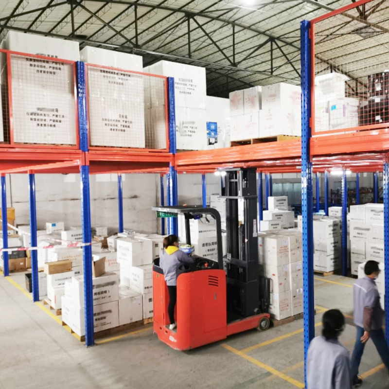 Prefabricated Mezzanine Racks Bolted Warehouse Mezzanine Shelving