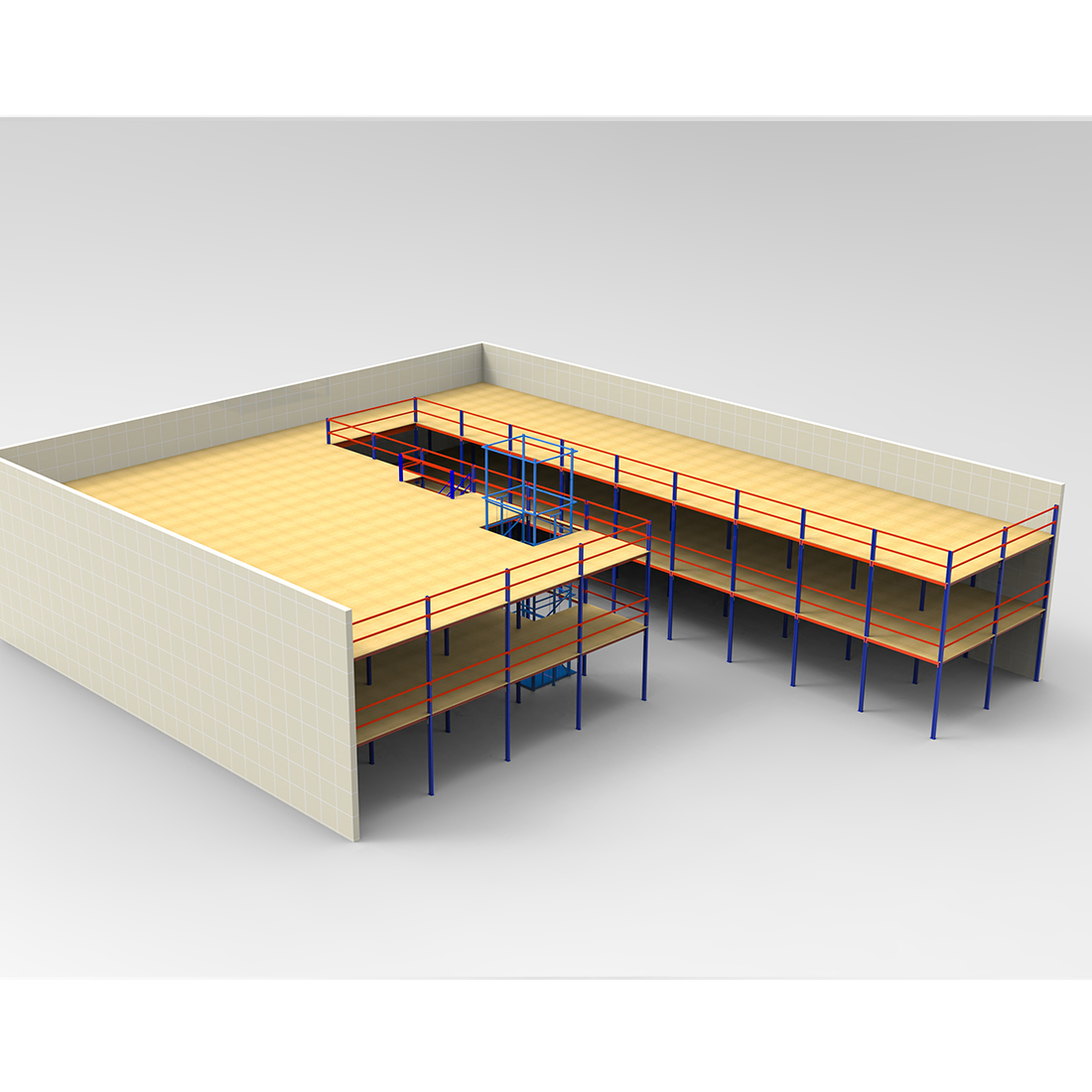 Manufacturer Price High Quality Mezzanine Racking System