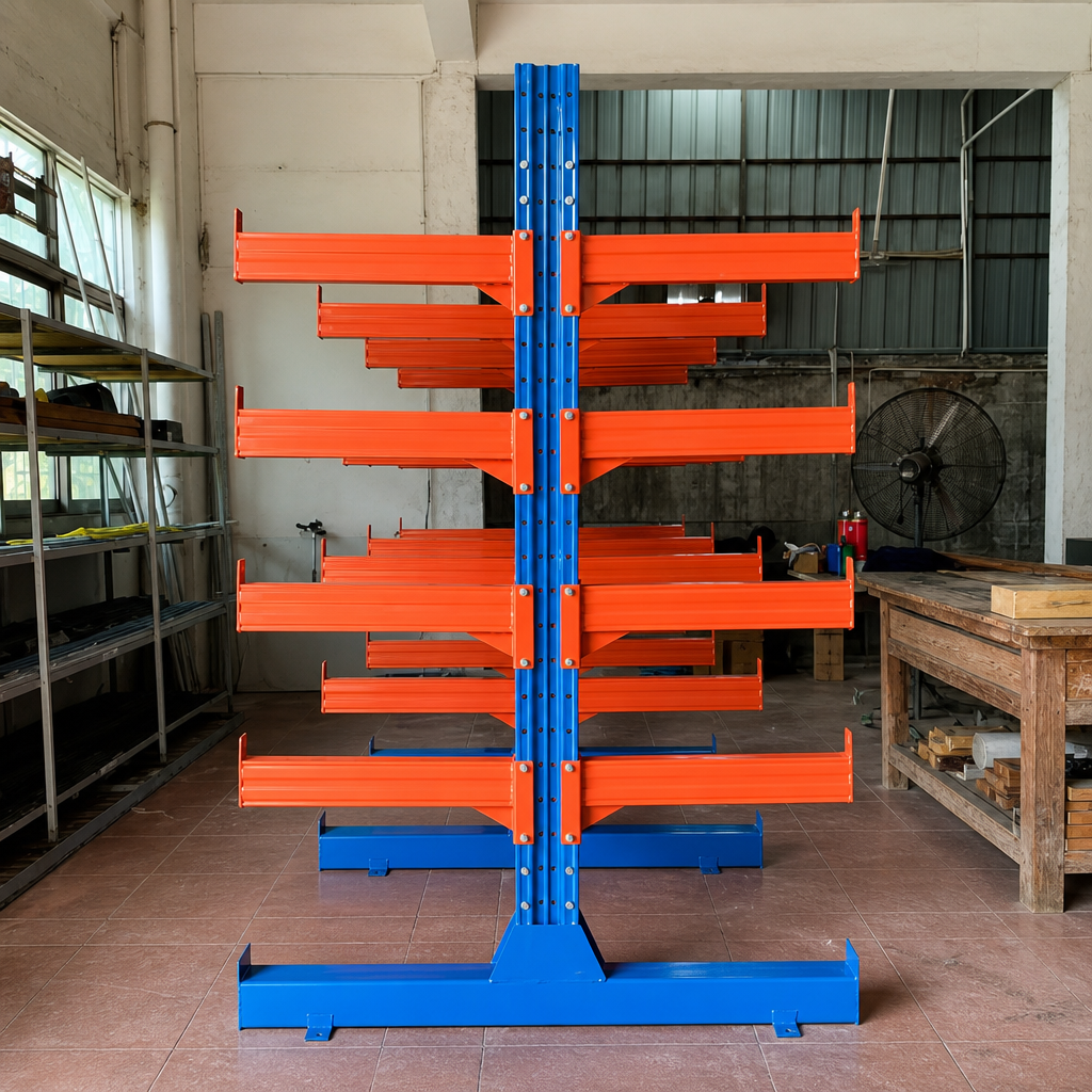 Light Duty Cantilever Racks Adjustable Storage Shelving