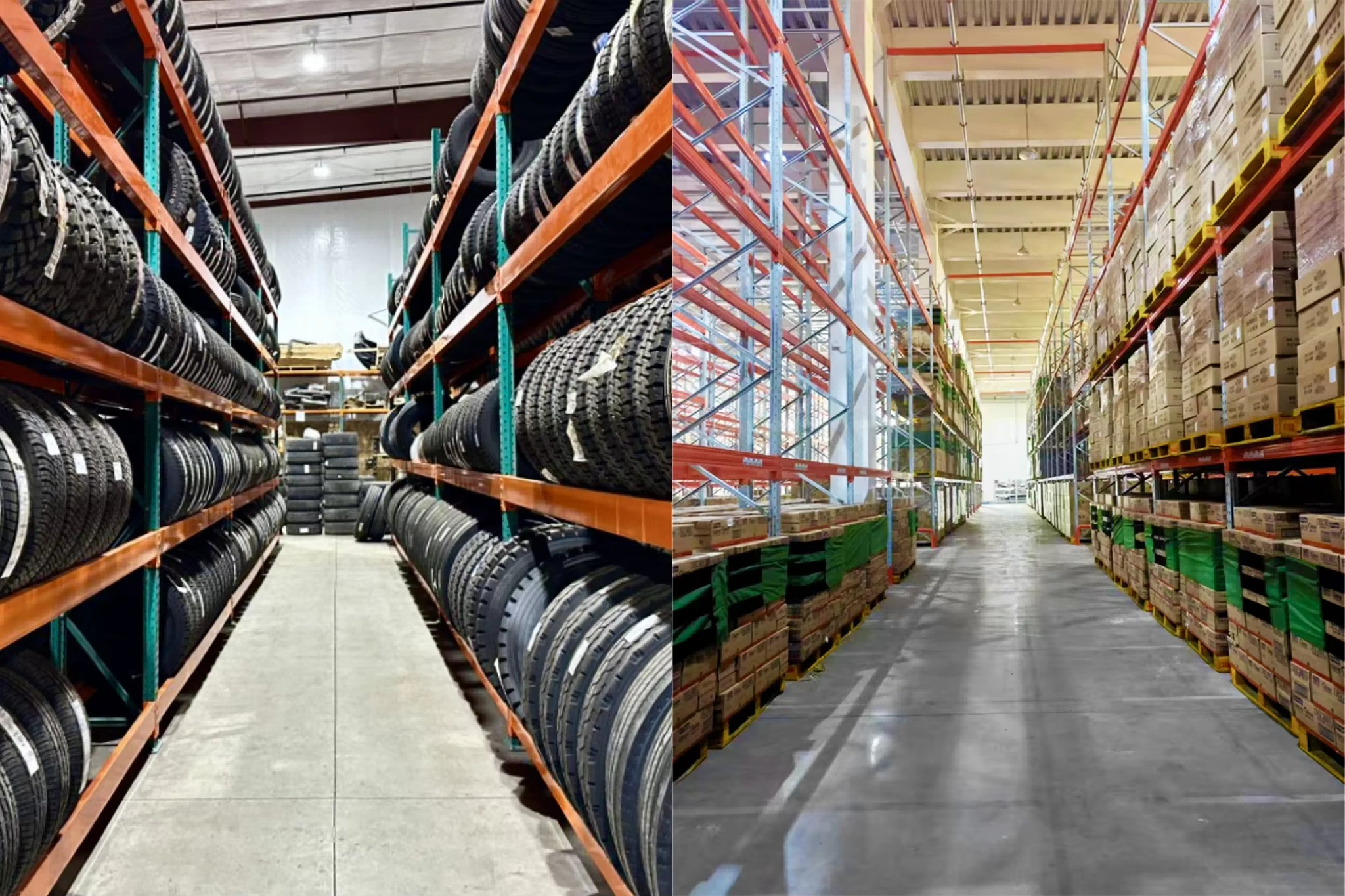 Heavy Duty Selective Pallet Racking - Industrial Warehouse Storage System with Easy Access & High Load Capacity