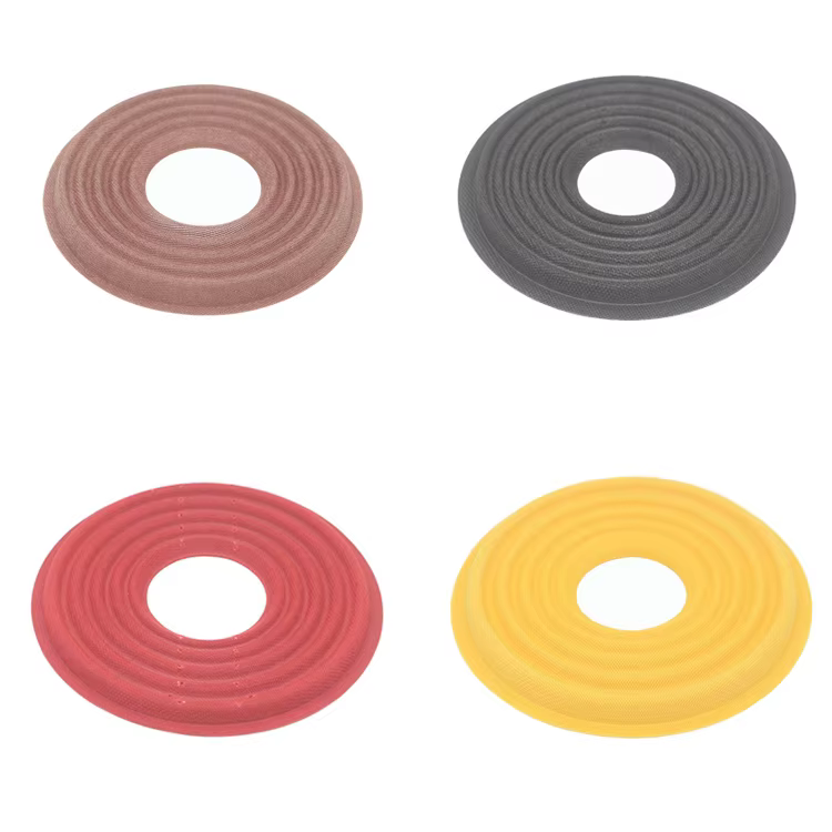 Single Layer Fireproof Trumpet Bounce Damper Special Material 112mm Audio Speaker Spider manufacture