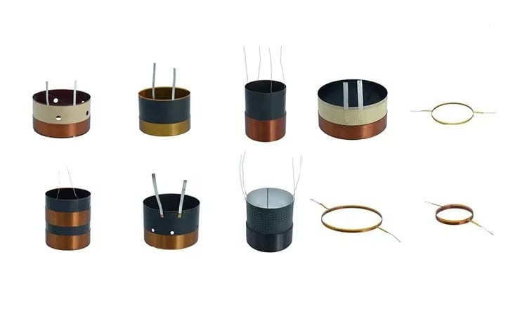 2023 Hot Sale Speaker Accessories Glass Fibre Multiple Sizes Voice Coil for Subwoofer Parts factory