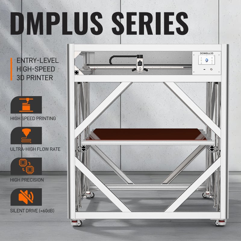 Imprimante 3D industrielle DM1018-10Plus, double extrudeur professionnel, imprimante de prototypage rapide haute précision