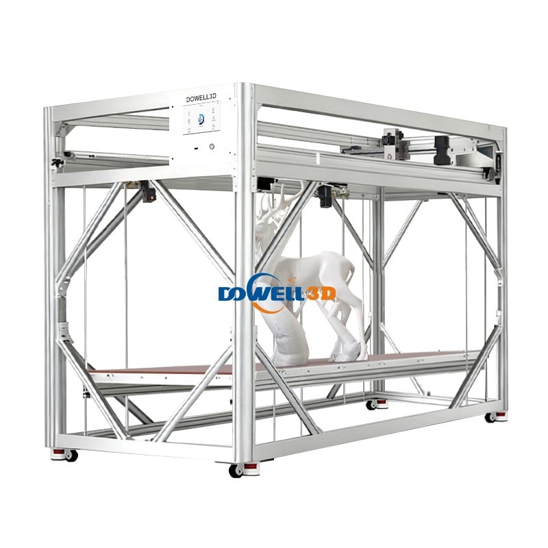 Dowell DL1220-18 Advanced 3d Printer 2000MM Big Size Auto Leveling Impresora 3d Printer 500mm/s High Speed Printing 