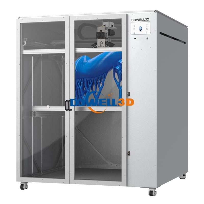 Imprimante 3D DM1220-20Plus grande taille, haute vitesse, imprimante 3D avec nivellement automatique et châssis robuste de 60 mm