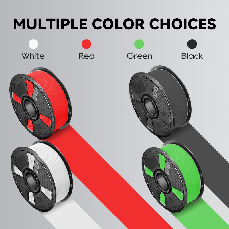 Dowell3d 1.75mm PLA High Temperature 3d Filament Multiple Color Flexible Plastic Filament Eco-Friendly Home Use Non-Toxic 