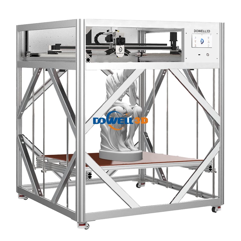 Imprimante 3D industrielle FDM DM1016-10Plus, volume de construction large de 1600 mm, machine de prototypage, imprimante 3D à entraînement silencieux