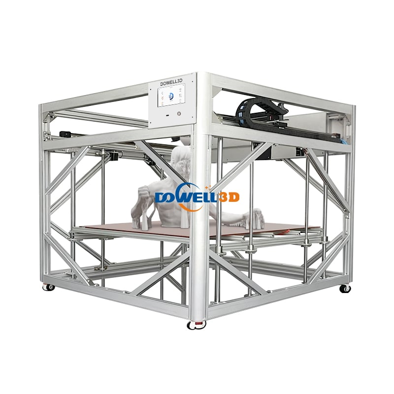 1200*1200*600mm Large Size Heavy Industrial 3d Printer 500mm/s High Speed Full Scale Prototypes Printer With Camera