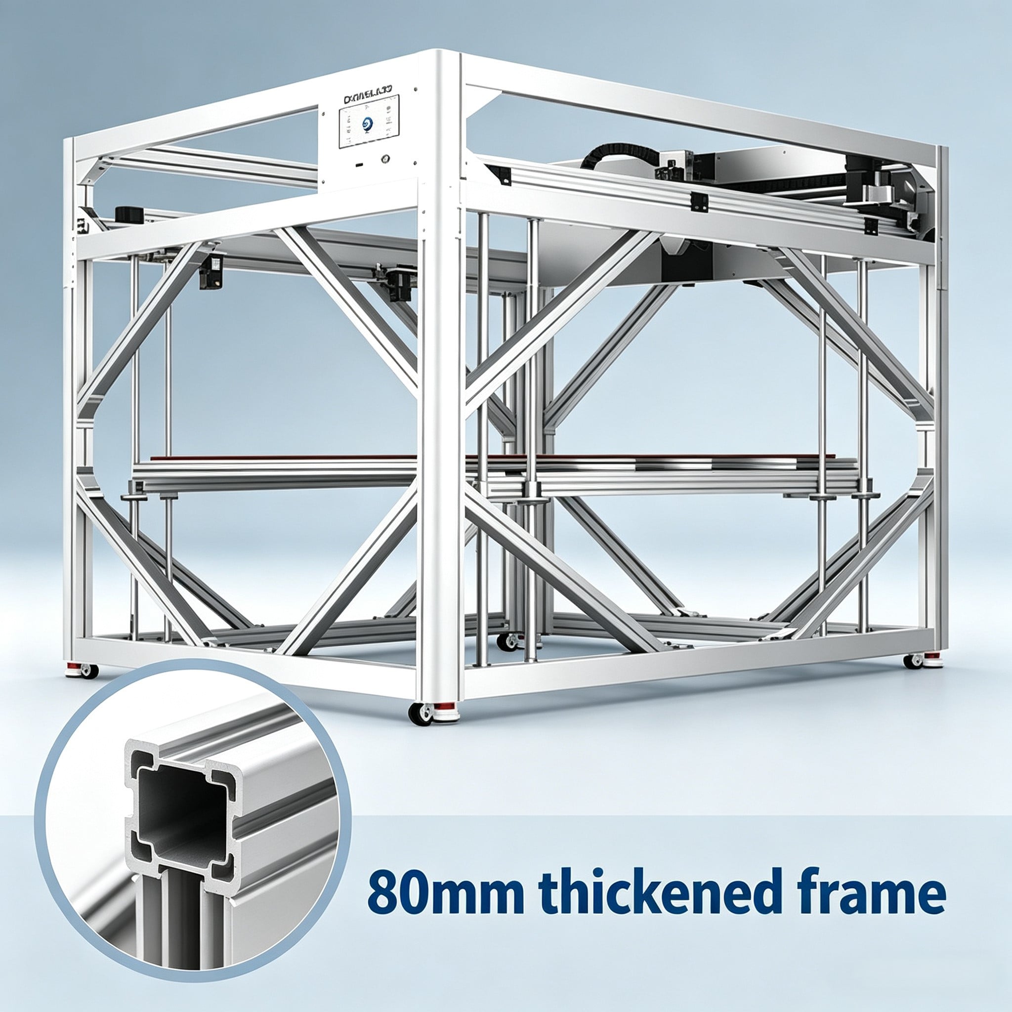 Katta 3D printer ramkasi qattiqlik darajasi: Nima uchun bu eng muhim