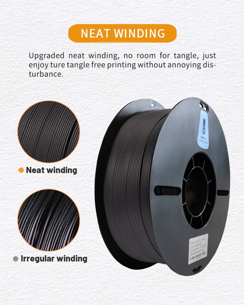 1.75mm 3d printing filament petg matte neat winding .jpg