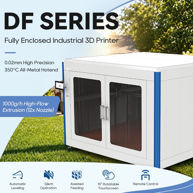 1200*1200*1200mm Large Size Industrial 3d Printer 500mm/s High Speed Constant Temperature Carbon Fiber 3d Printer
