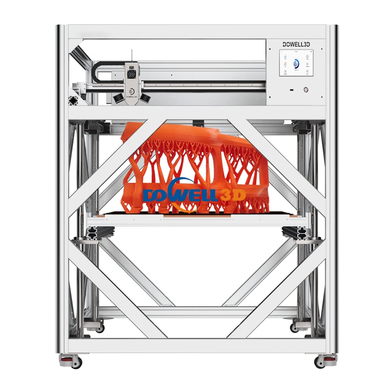 Imprimante 3D professionnelle FDM DM1020-10Pro, grand format de 2000 mm, nivellement automatique, imprimante de prototypes de pièces automobiles