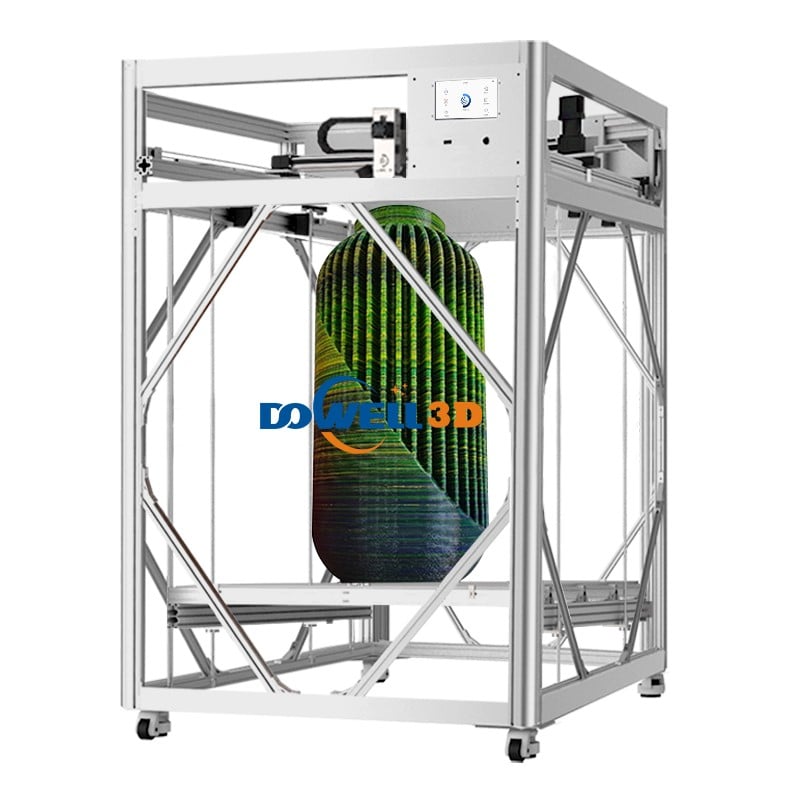 DM10-20Pro 500mm/s High Speed Industrial 3d Printer High Resolution Automatic Leveling 3d Printer User Friendly 