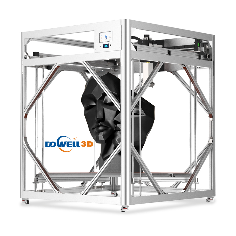 1600*2400*1200mm Large High Speed Pellet 3d Printer High Temperature Plastic Particle 3d Molds Printer With Water Cooling System