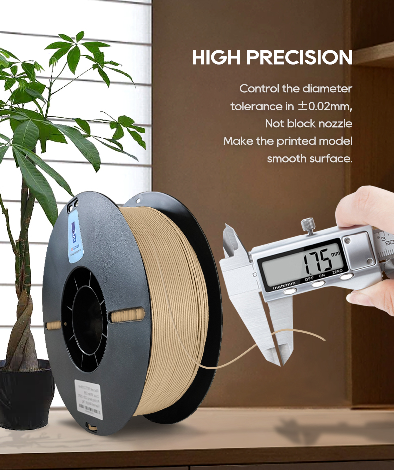 high precision 3d printing filament pla wood 1.75mm 1kg .jpg
