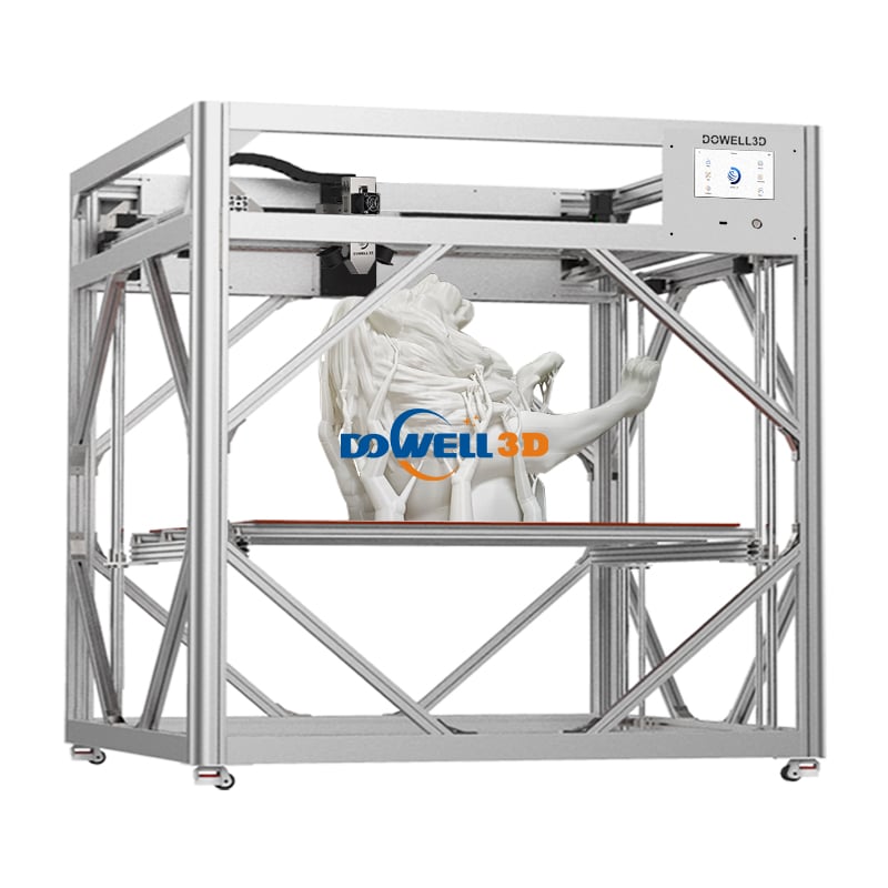 1200*1200*600mm Large Size Heavy Industrial 3d Printer 500mm/s High Speed Full Scale Prototypes Printer With Camera