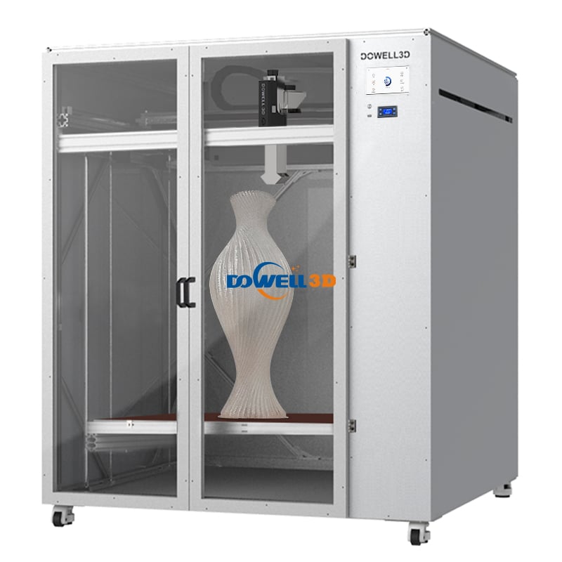 Dowell DP-A1620-16 Large Enclosed Pellet 3d Printer High Speed Professional Automatic Leveling 3d Machine For Furniture Sculpture