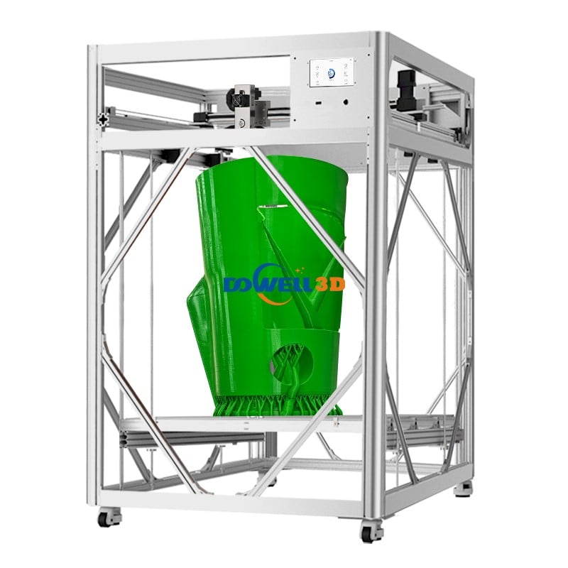 Dowell DL10-20 High Speed 3d Printer FDM Large Size Industrial Applications 3d Machine 1000g/h High Throughput  