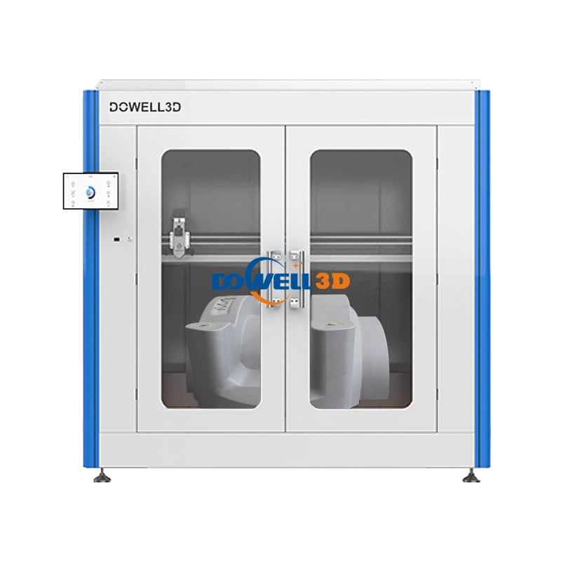 Dowell DF12 Enclosed 3d Printer 1200mm High Speed Large Scale Printing 500mm/s Industrial 3d Printer Factory Direct Sale
