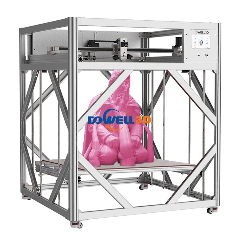 imprimante 3D grande taille 1200*1400*1200 mm industrielle de haute précision avec nivellement automatique