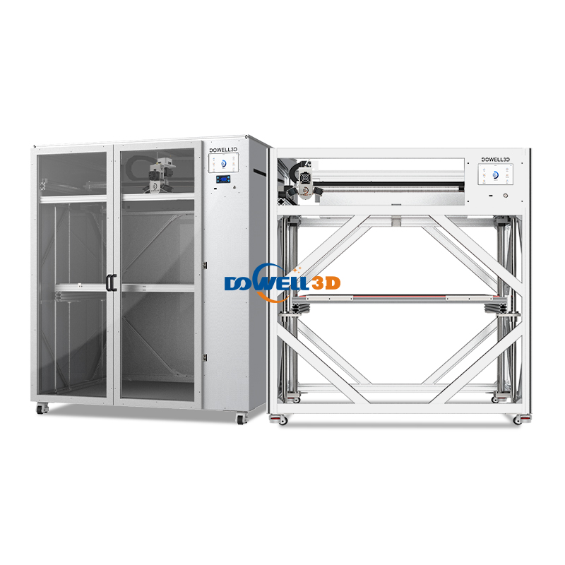 Dowell DM1220-10Plus Enclosed 3d Printer 1950mm Large Auto Leveling 3d Automotive Parts Printer