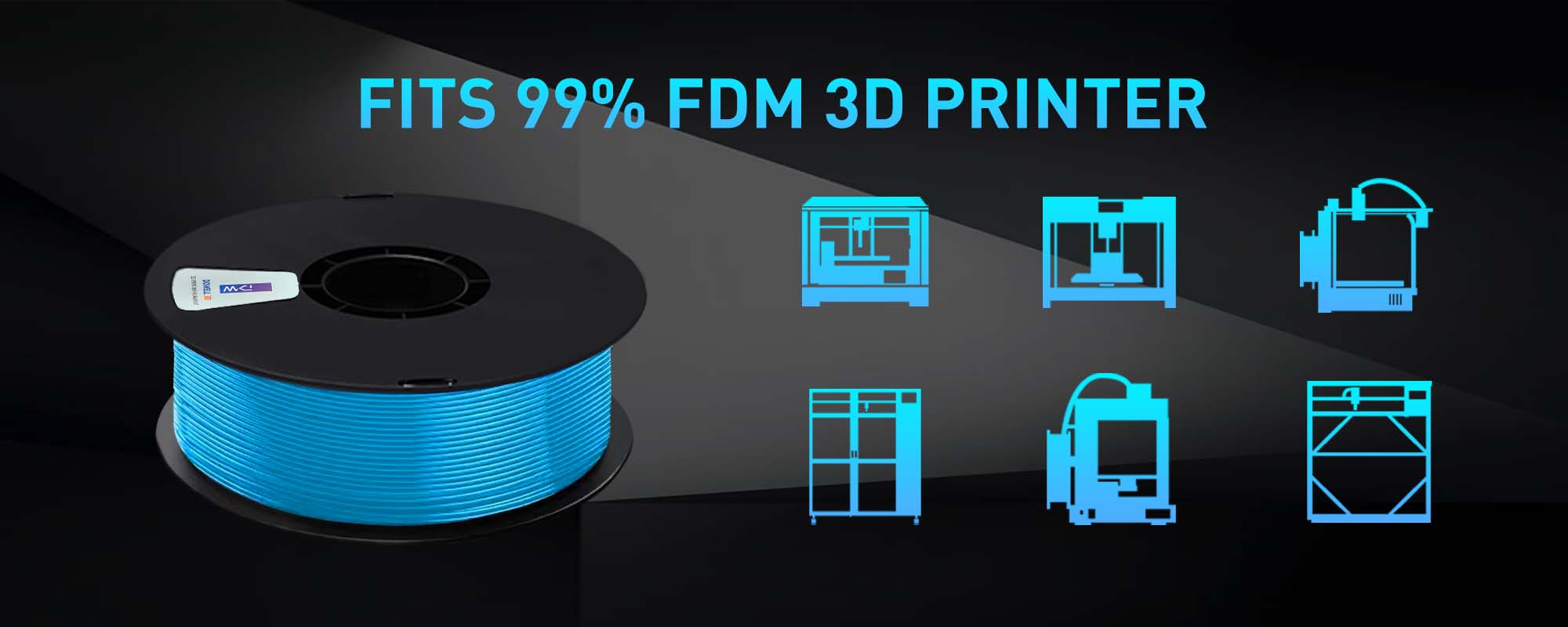 high quality PETG Matte FDM 3d Print Material .jpg