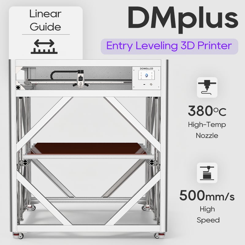 Imprimante 3D industrielle grand format DM10-12Plus, imprimante FDM numérique à filament, pour grands modèles, impresora 3D