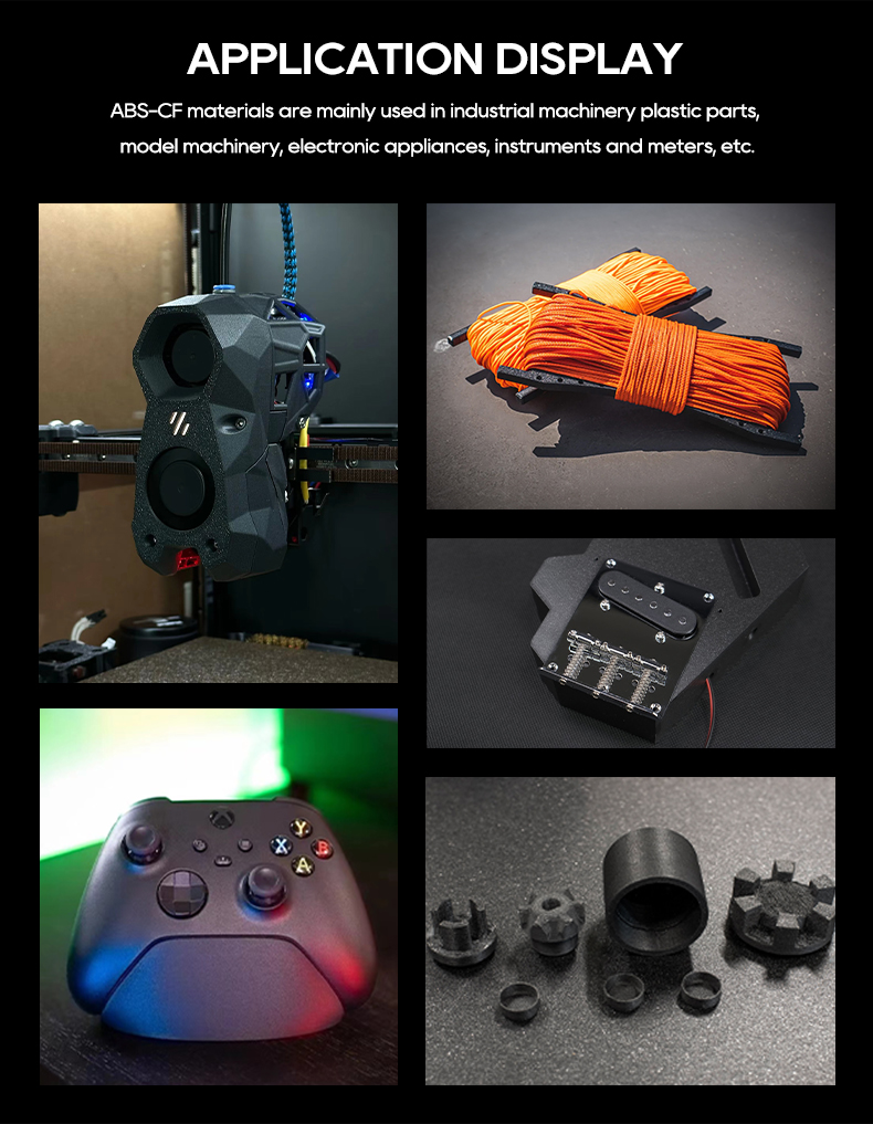 High Stiffness ABS carbon fiber Filament for 3D Printing industrial Models.jpg
