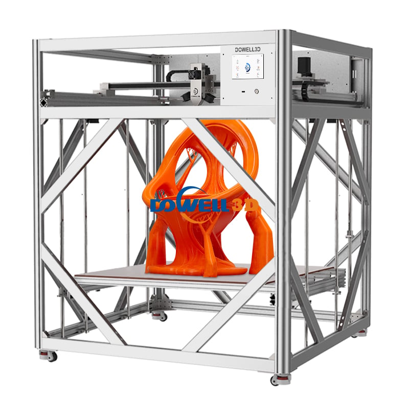 Imprimante 3D industrielle Dowell DM10Pro de grande taille (1000 mm), imprimante haute précision pour meubles et statues, faible niveau sonore