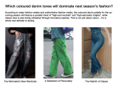 Which Color Denim Tones Will Shape Next Season’s Fashion?