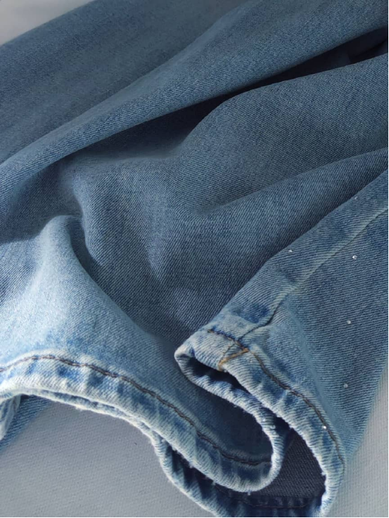 cozy stretch denim fabric with lyocell-2