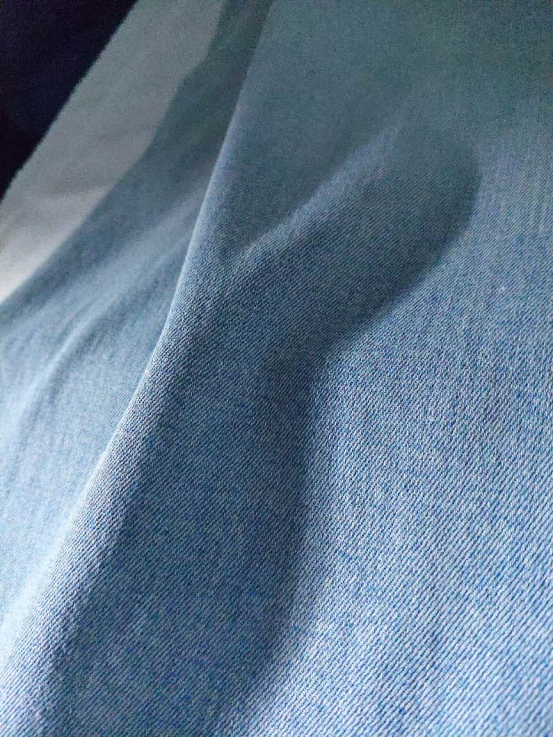 cozy stretch denim fabric with lyocell-1