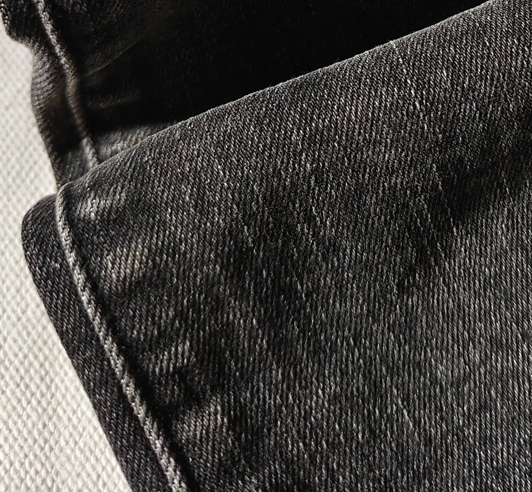 classic slub cotton spandex woven denim fabric-1