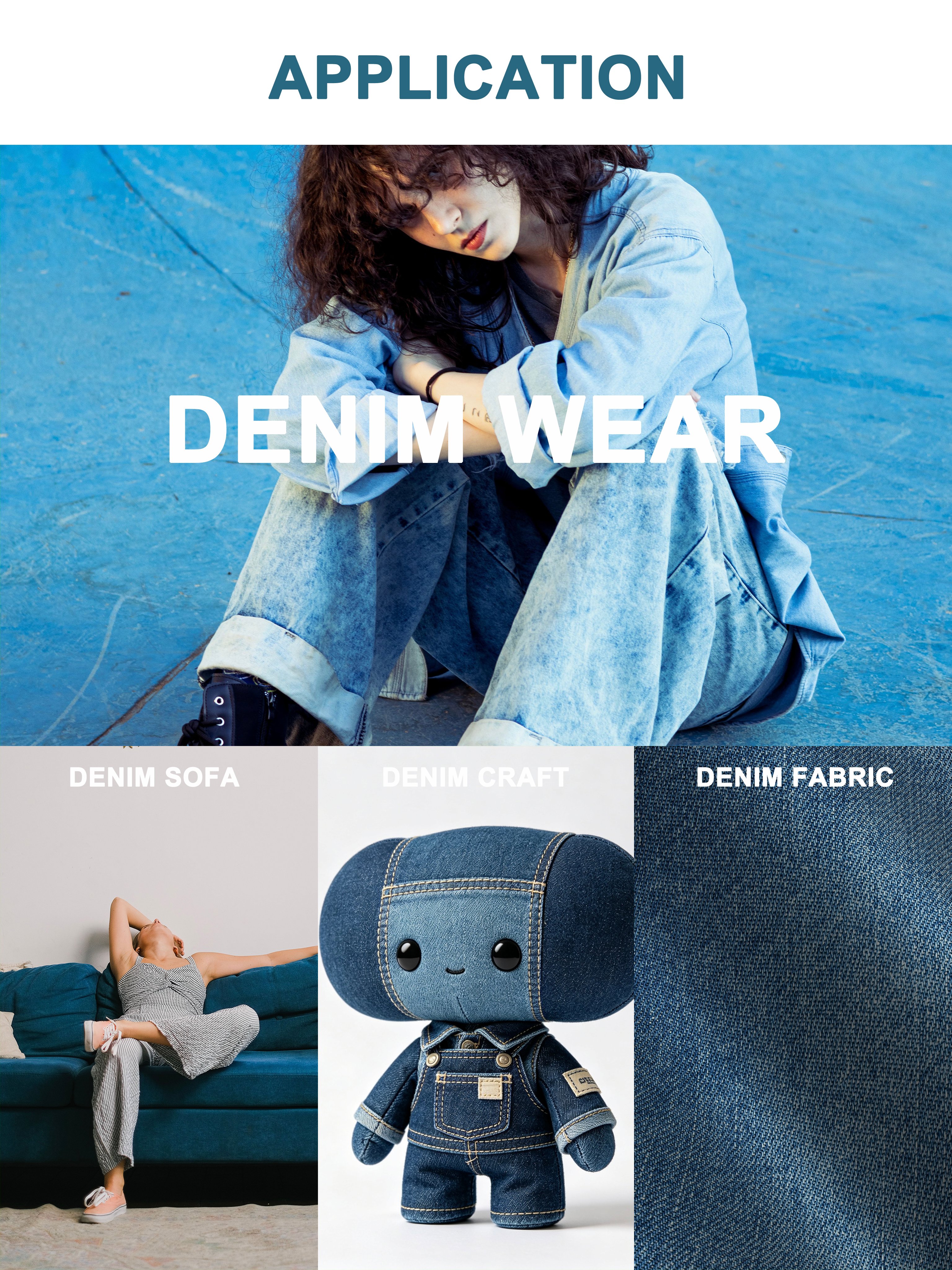 rough style clear wale crosswise slub denim-1