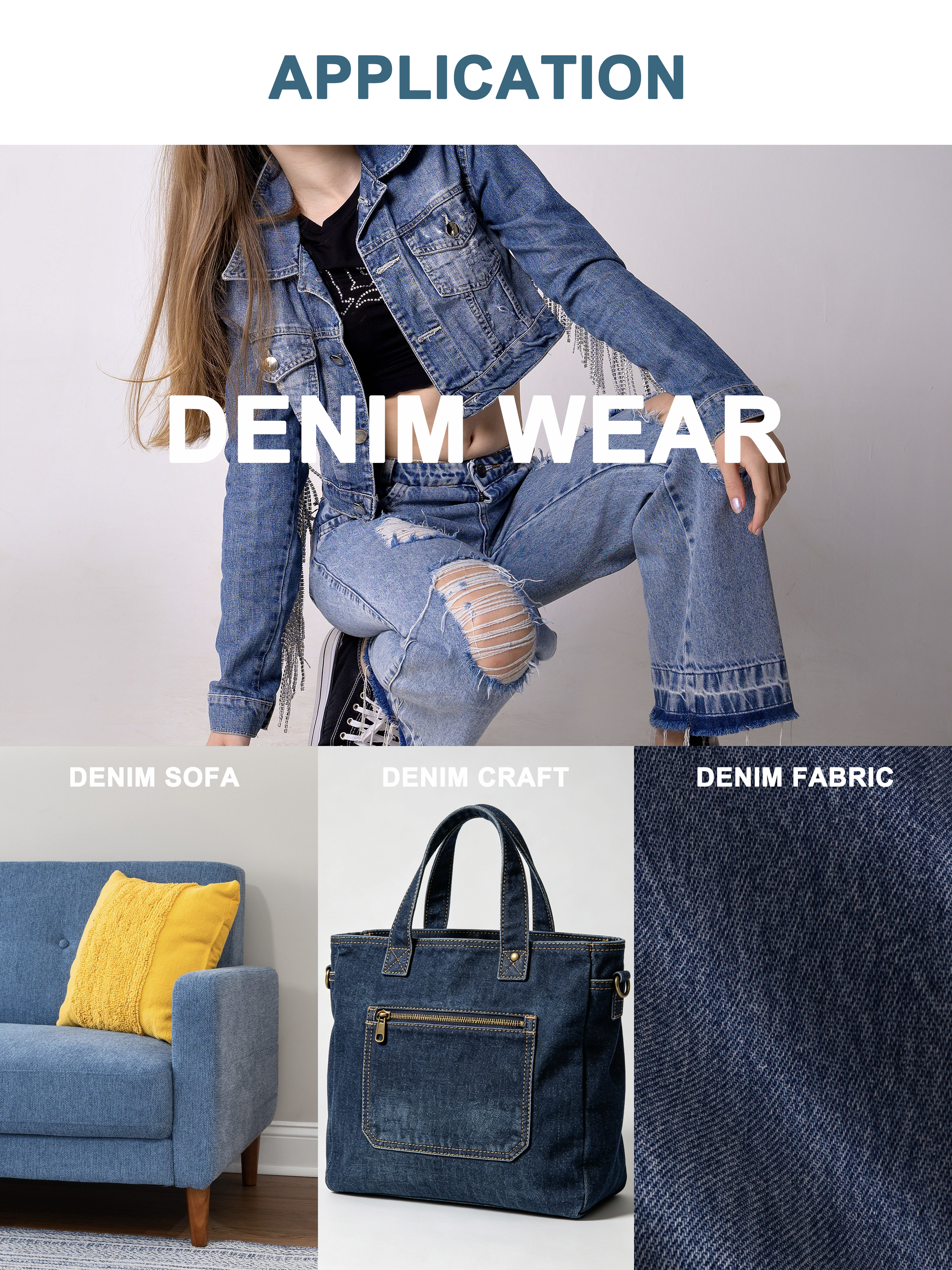 competitive price slub denim for mens jeans-1