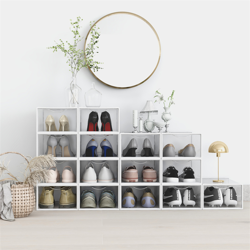 Drop Front Shoe Box