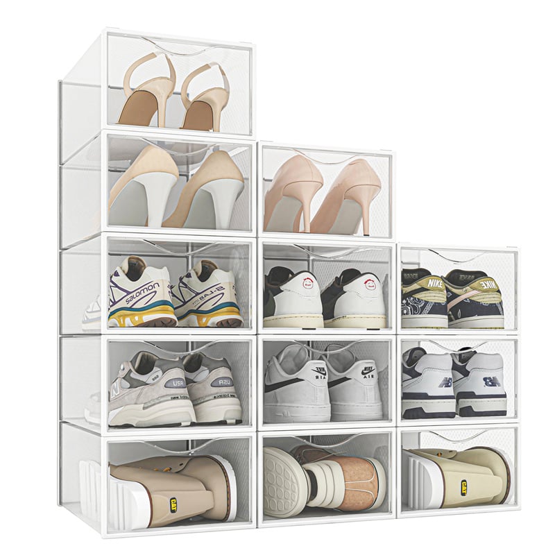 Drop Front Shoe Box