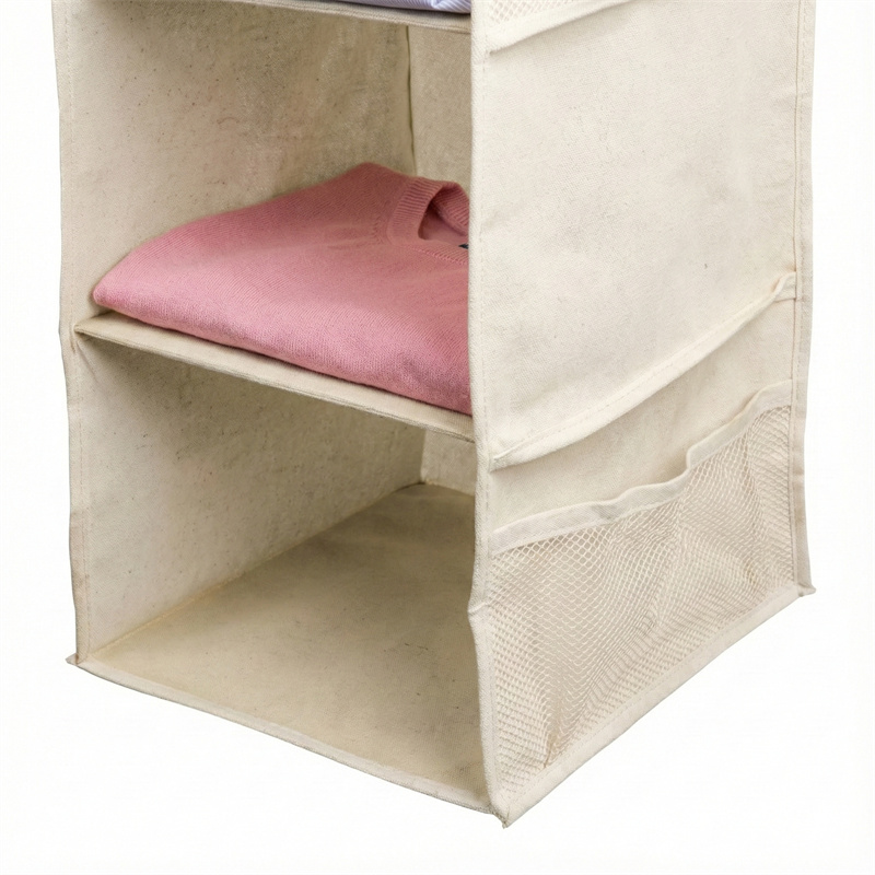 Linen Range Large Hanging 6-Shelf Organizer 