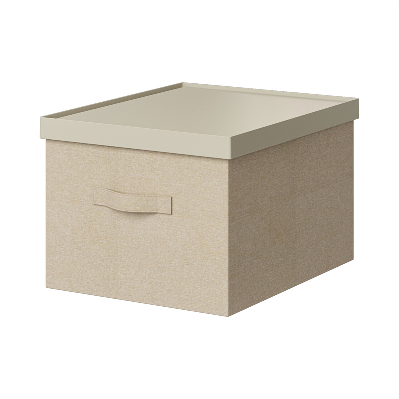 Plastic Lid Foldable Box-L