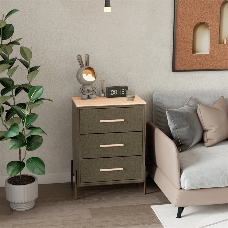 3 Drawer Milton Side Table