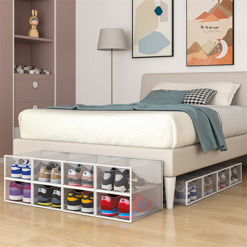 Drop Front Shoe Box