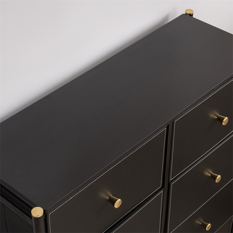 10 Drawer Storage Dresser Wide 