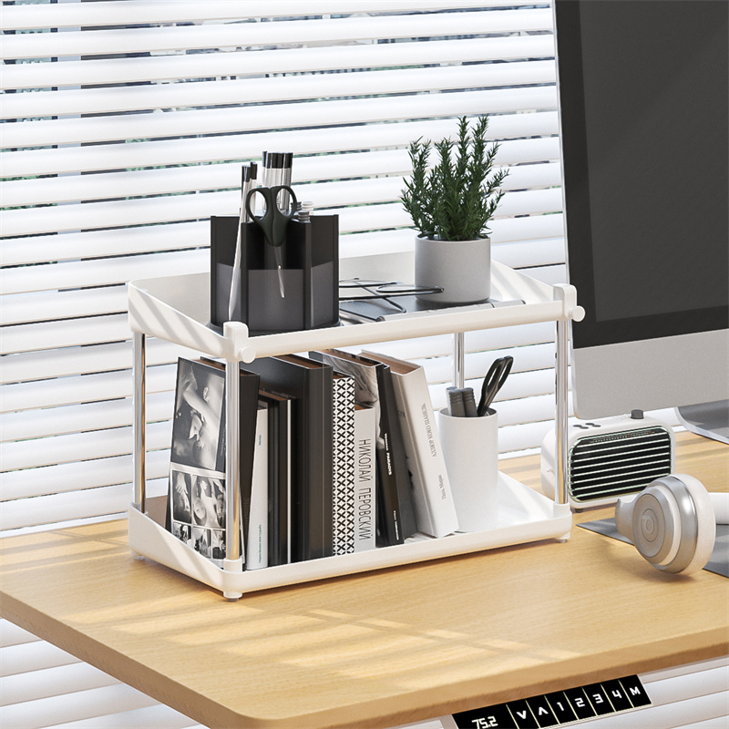 Spice Rack Organizer Assort with Two-Tier Shelf