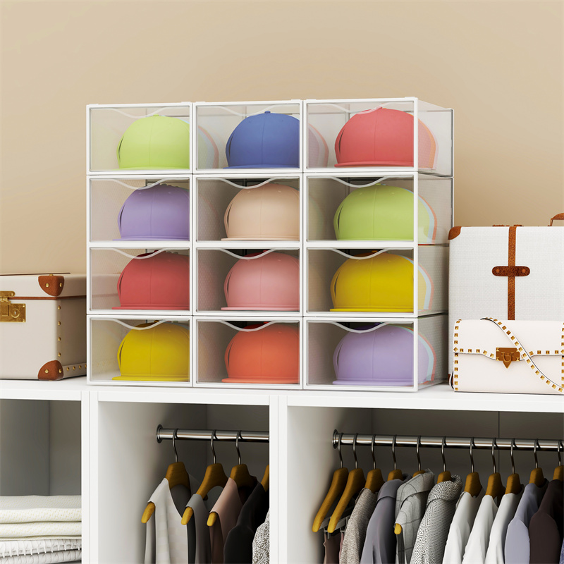 Drop Front Shoe Box