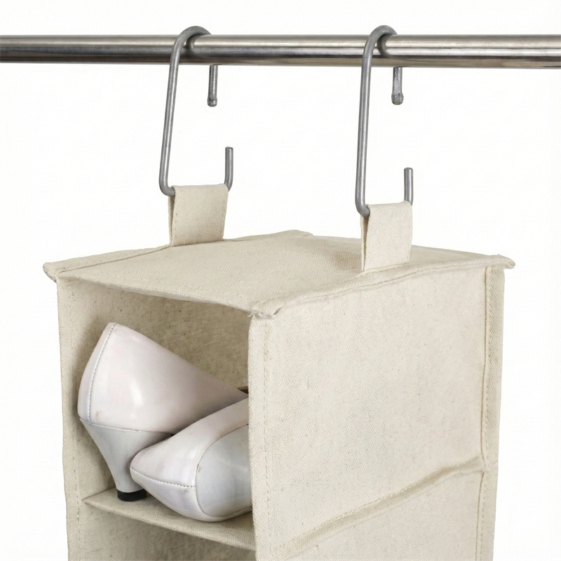Linen Range Small Hanging 10-Shelf  Organizer 