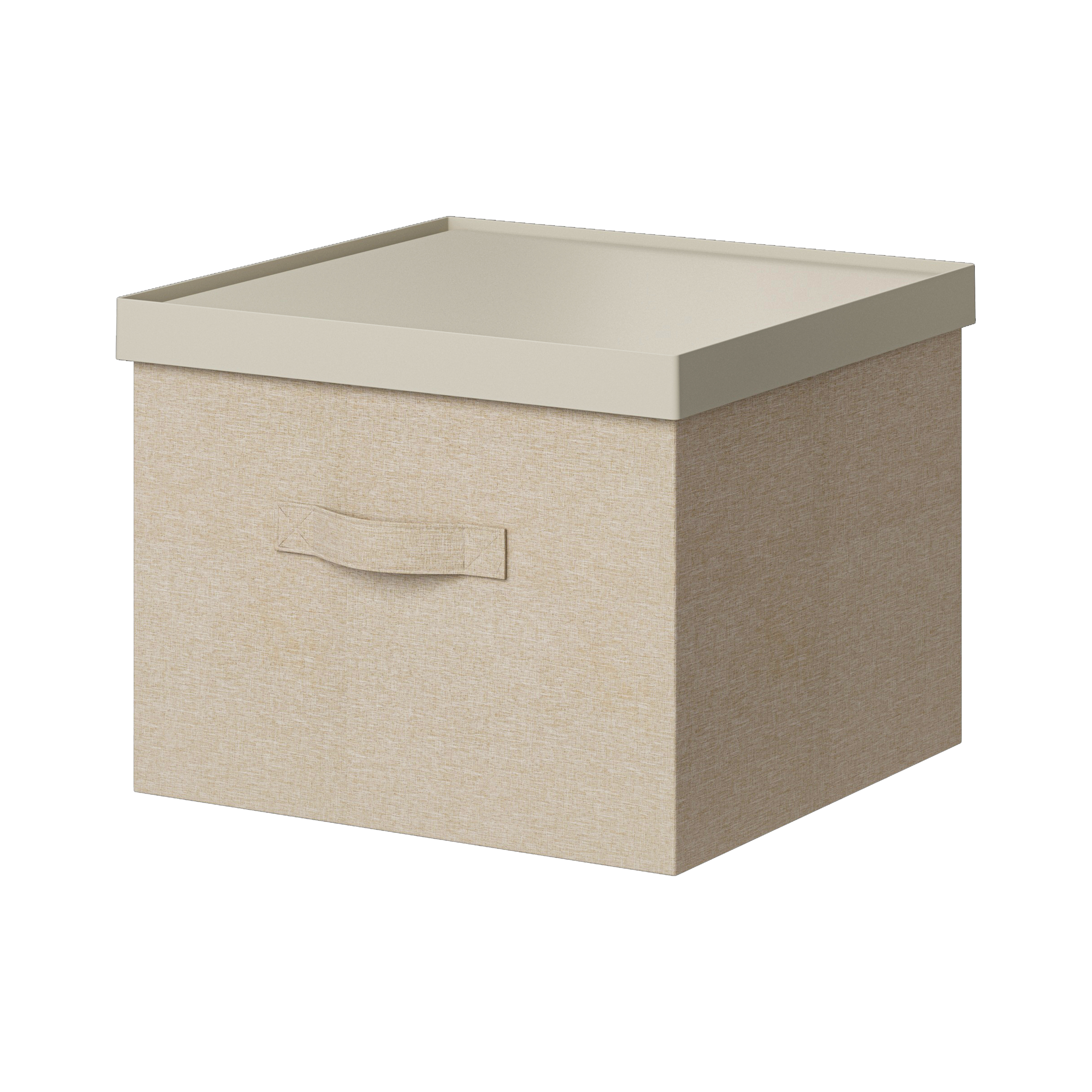 Plastic Lid Foldable Box-M